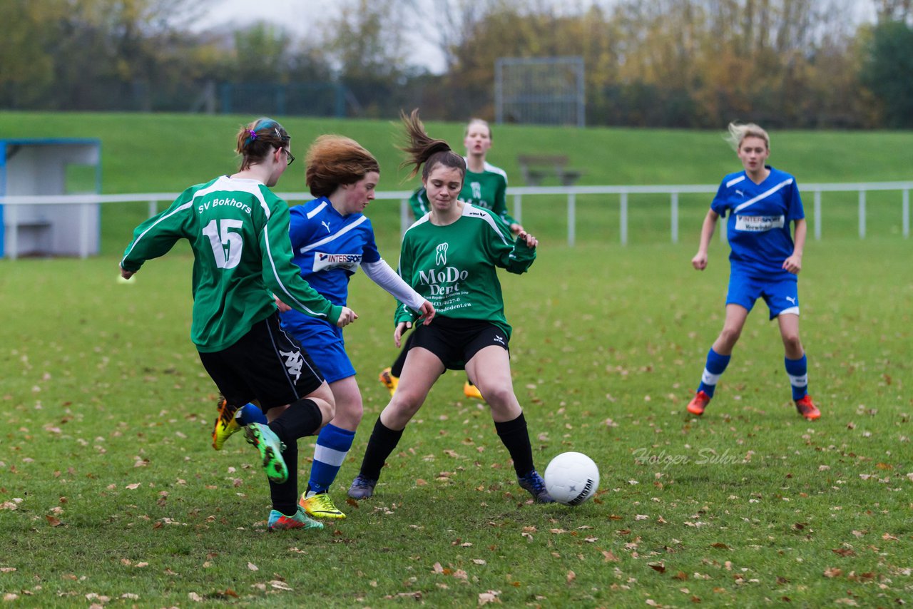 Bild 137 - B-Juniorinnen FSG BraWie 08 - SV Bokhorst : Ergebnis: 0:6